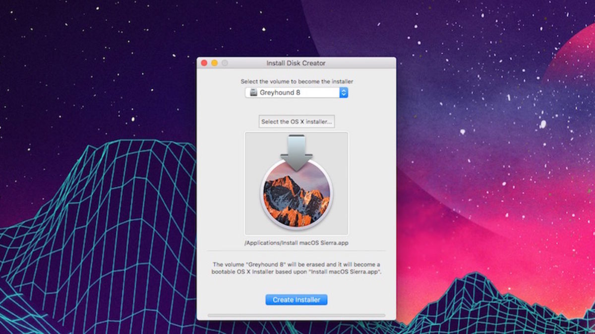 download mac os x sierra installer dmg